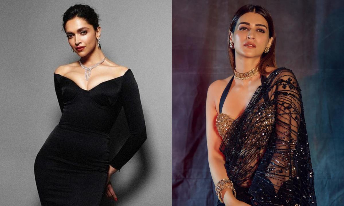 Black Fashion Friday: From Deepika Padukone to Kriti Sanon, Bollywood beauties who slayed in their all-black outfits